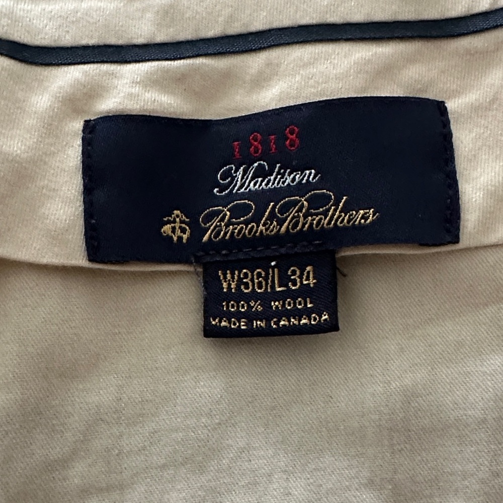 Brooks Brothers Charcoal Dress Pants